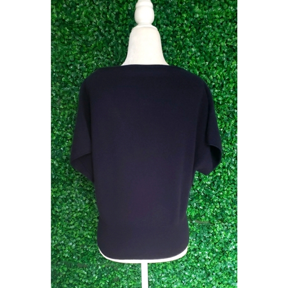 44. J.Crew Featherweight cashmere V-neck T-shirt - Picture 5 of 7